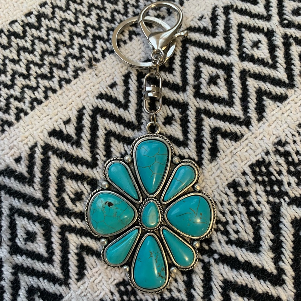 Turquoise Keychain
